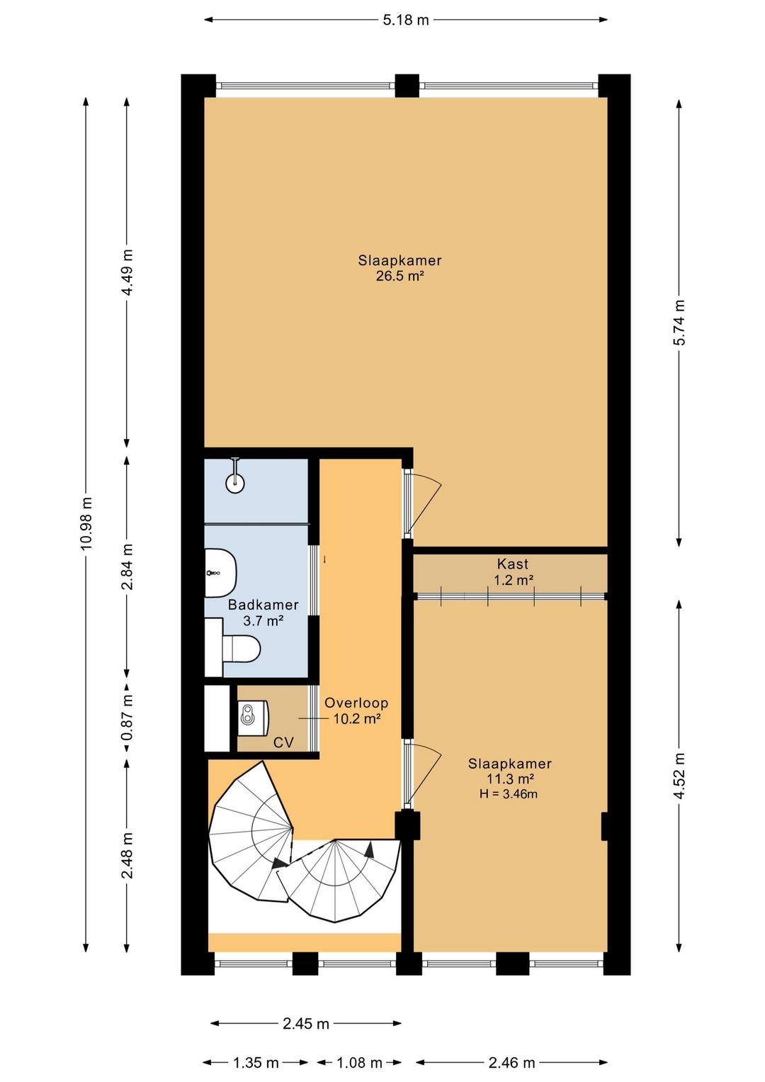 Foto 41 van Kloosterstraat 12-A