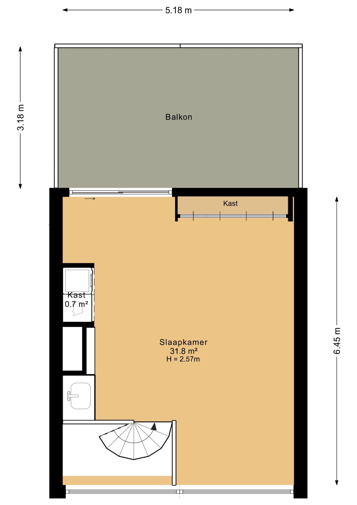 Foto 42 van Kloosterstraat 12-A