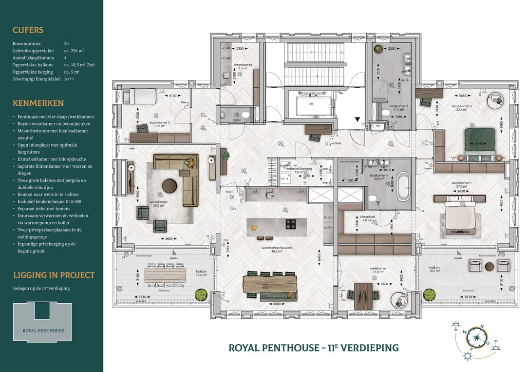 Foto 2 van Wilhelminastaete (Bouwnr. 20)
