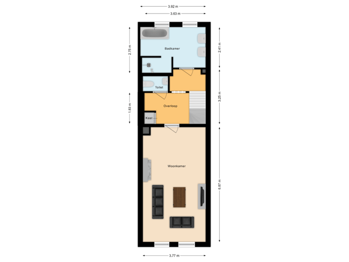 Eerste verdieping - Deel 1