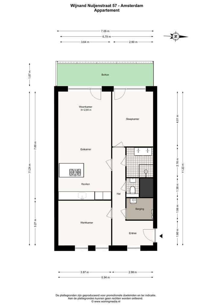 Foto 23 van Wijnand Nuijenstraat 57