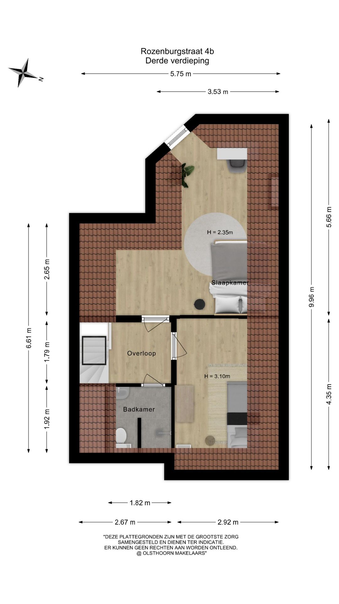 Foto 26 van Rozenburgstraat 4-B