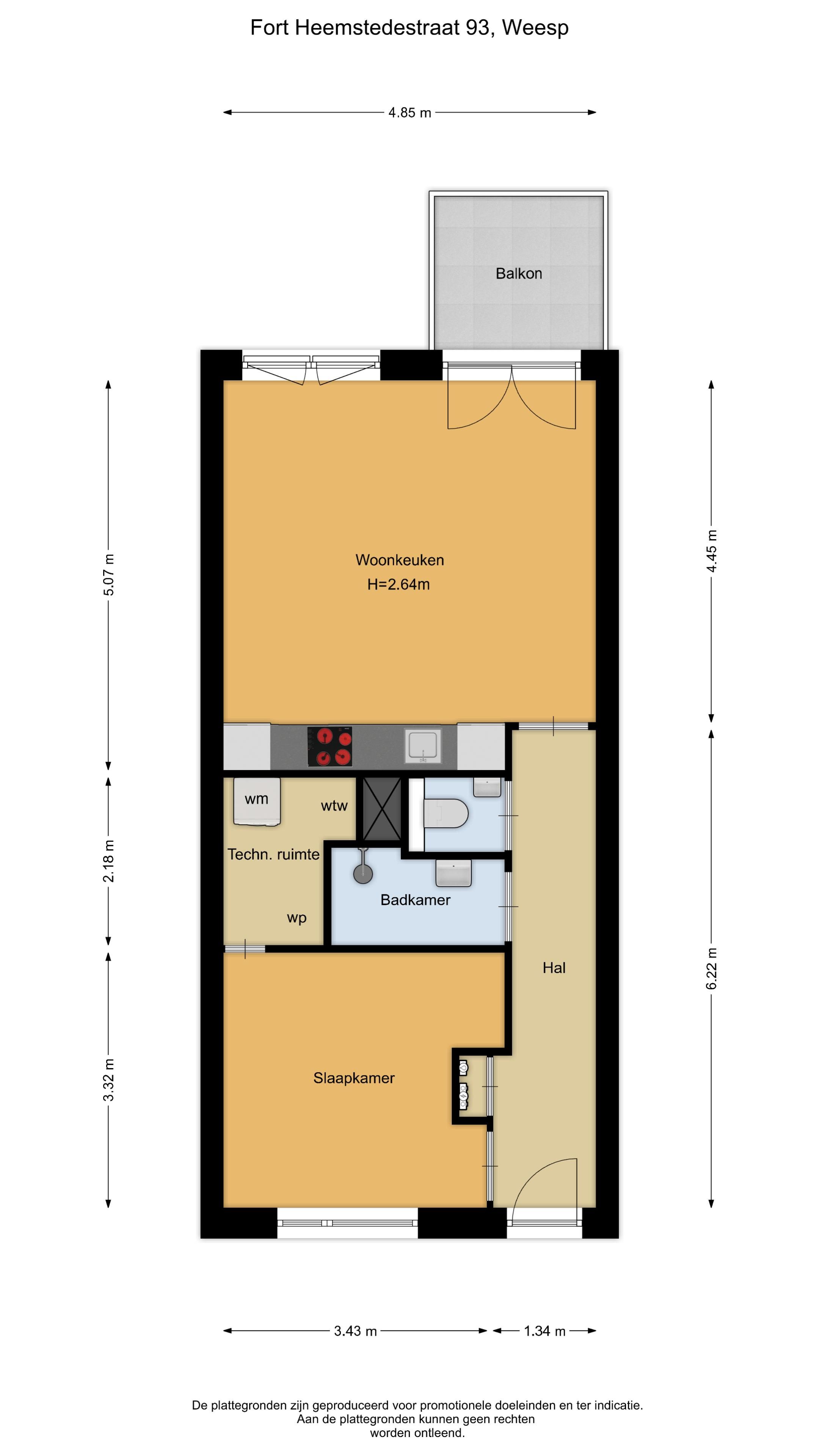 Photo 6 of Fort Heemstedestraat 93