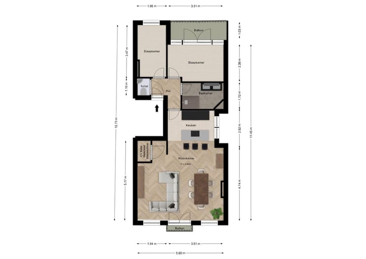 Foto 30 van Eerste Helmersstraat 53-3