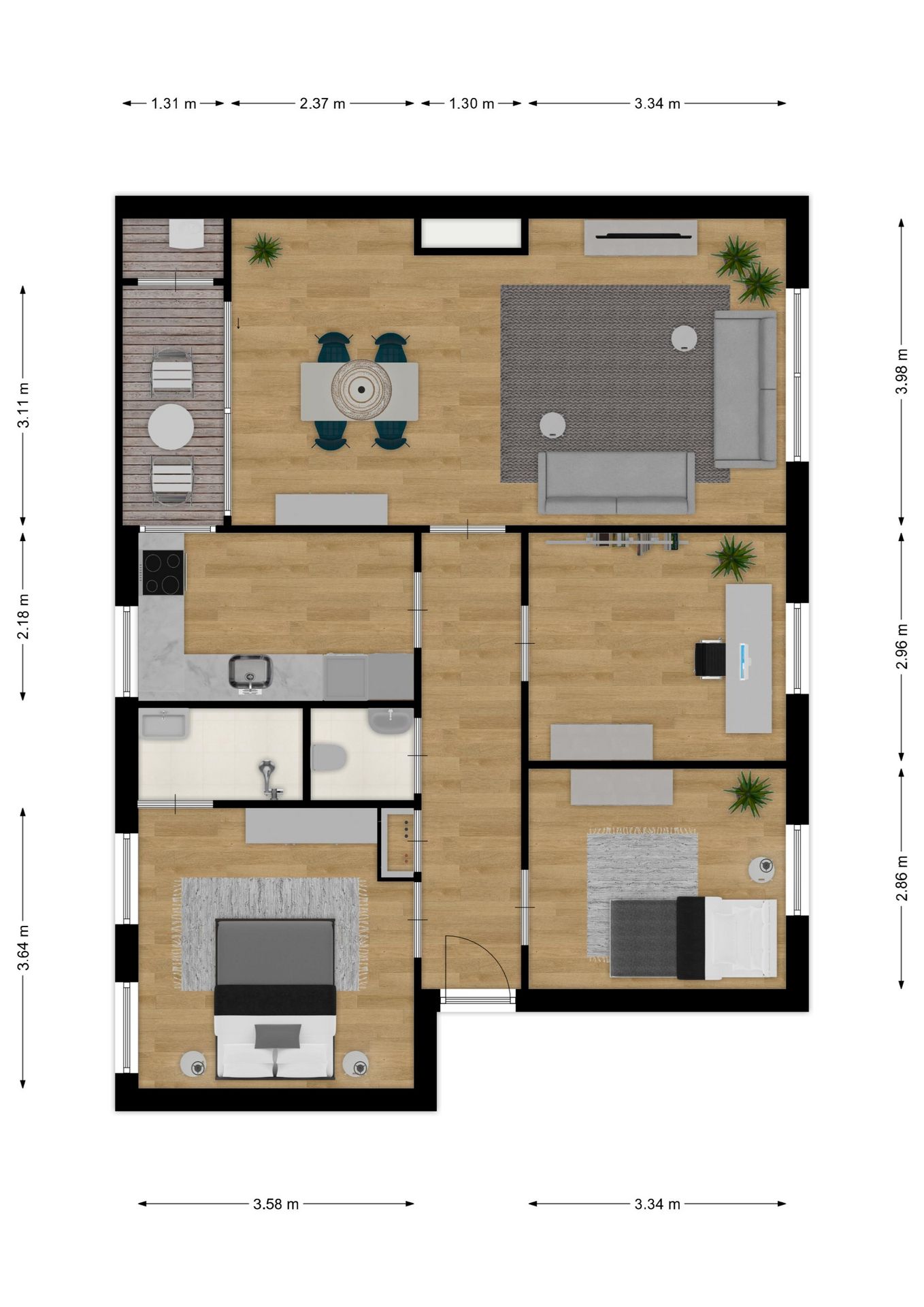 Foto 29 van De Hulstlaan 4-II