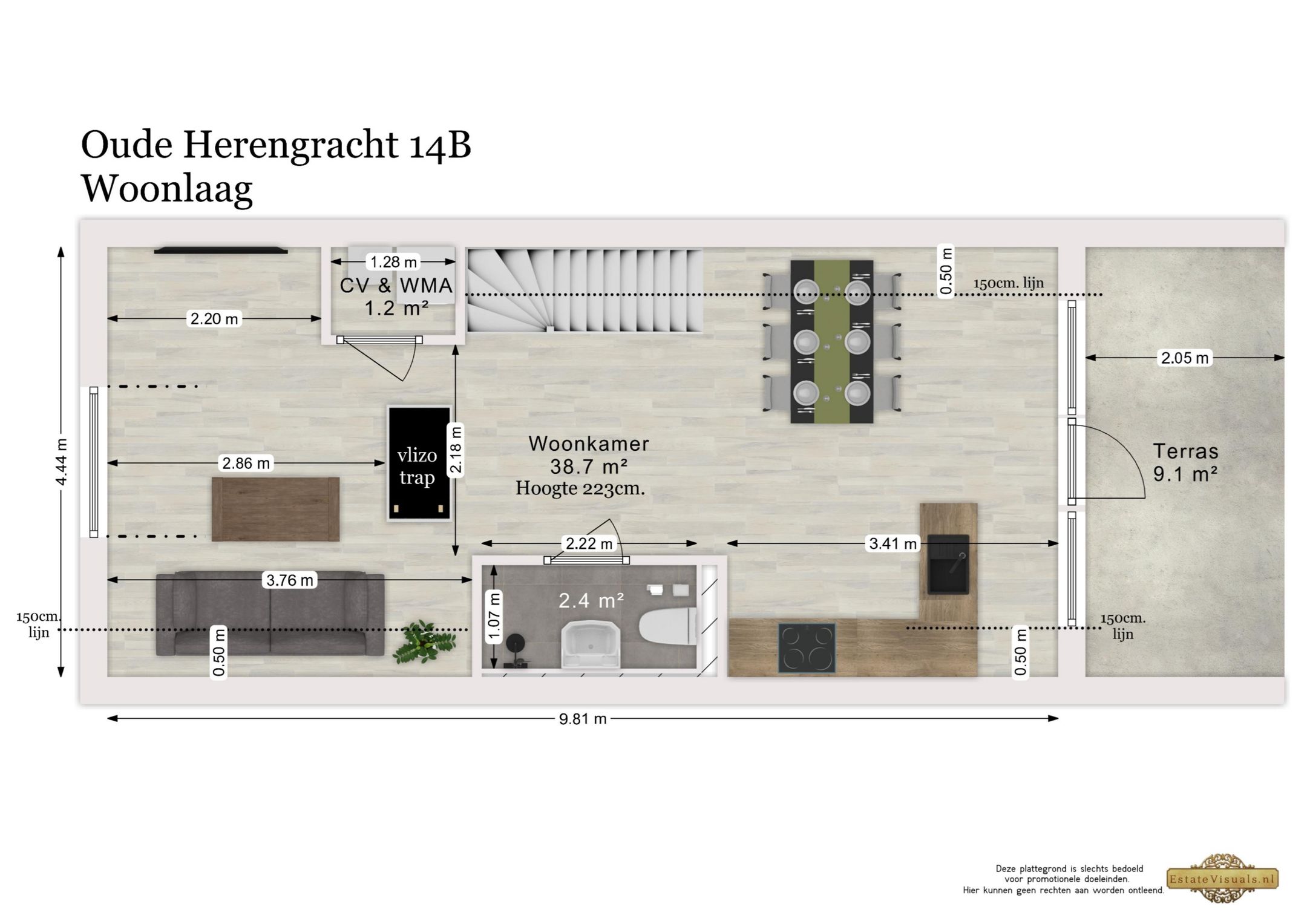 Foto 30 van Oude Herengracht 14-B
