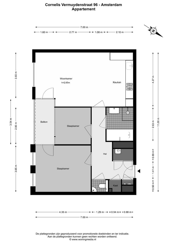 Foto 29 van Cornelis Vermuydenstraat 96