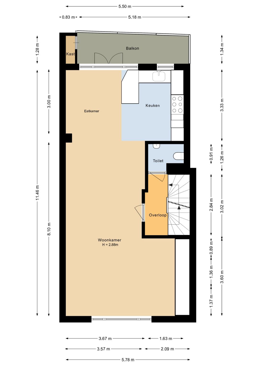 Foto 38 van Stevinstraat 265