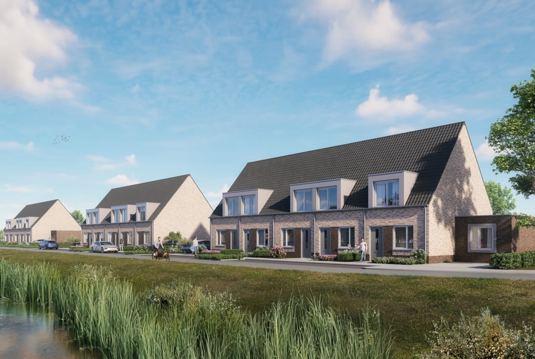 Foto 1 van Eengezins-/starterswoningen (Bouwnr. 1)