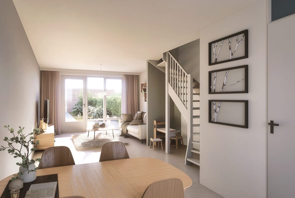 Foto 3 van Eengezins-/starterswoningen (Bouwnr. 1)