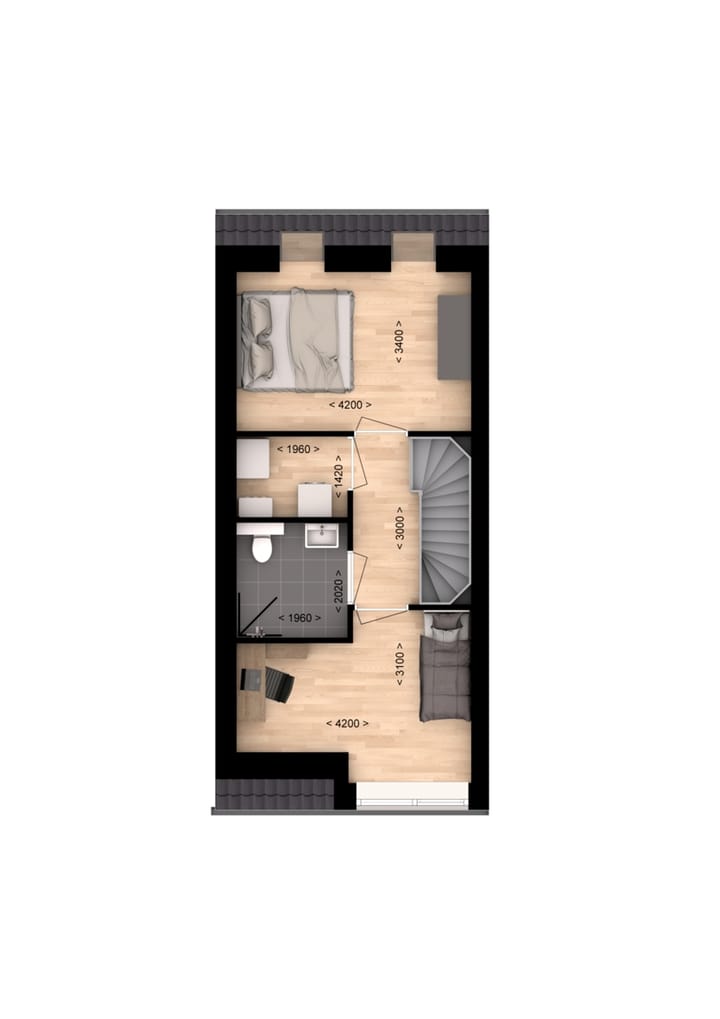 Photo 8 of Eengezins-/starterswoningen (Bouwnr. 1)