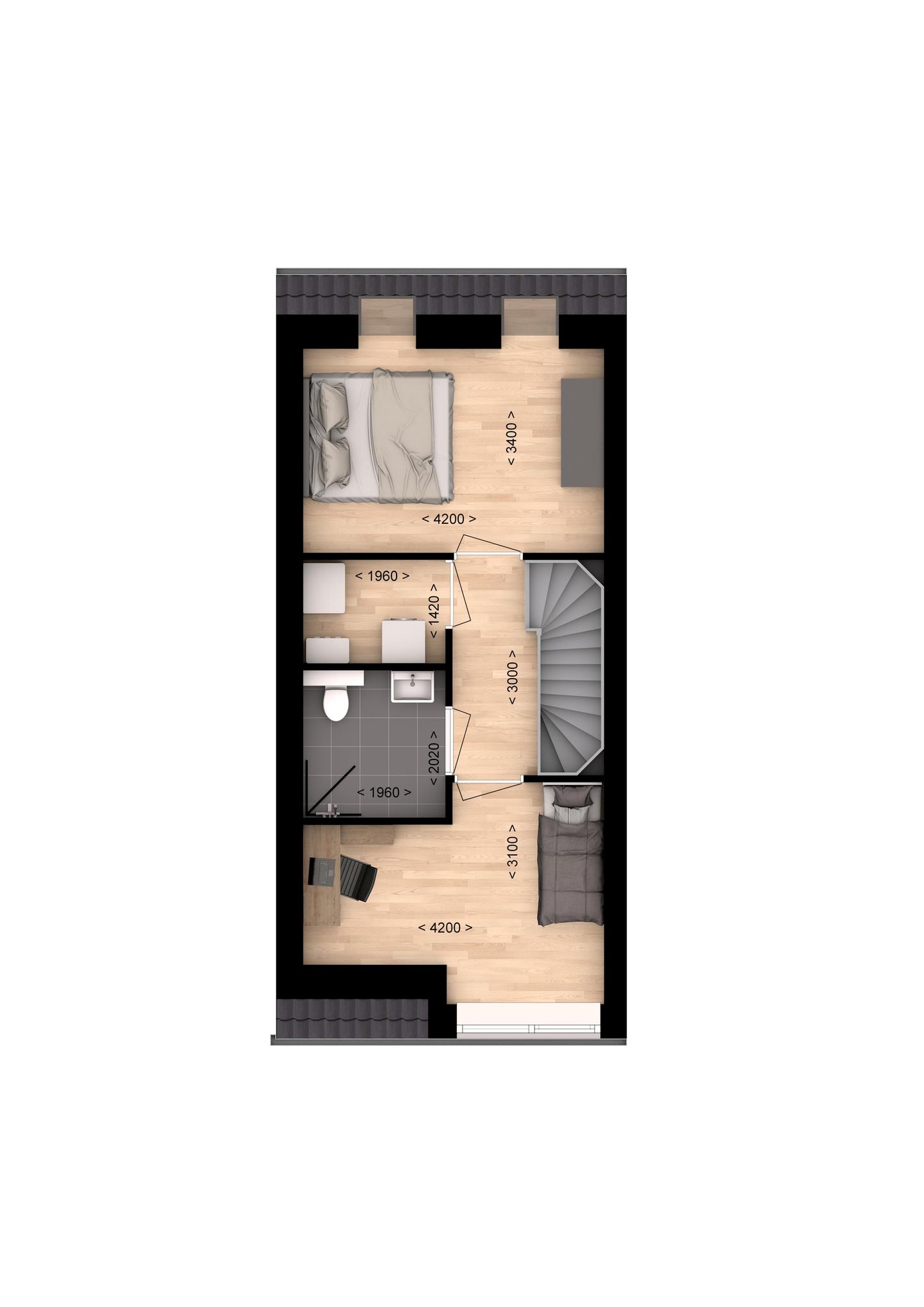 Foto 5 van Eengezins-/starterswoningen (Bouwnr. 10)