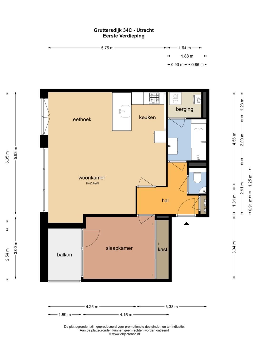 Foto 25 van Gruttersdijk 34-C
