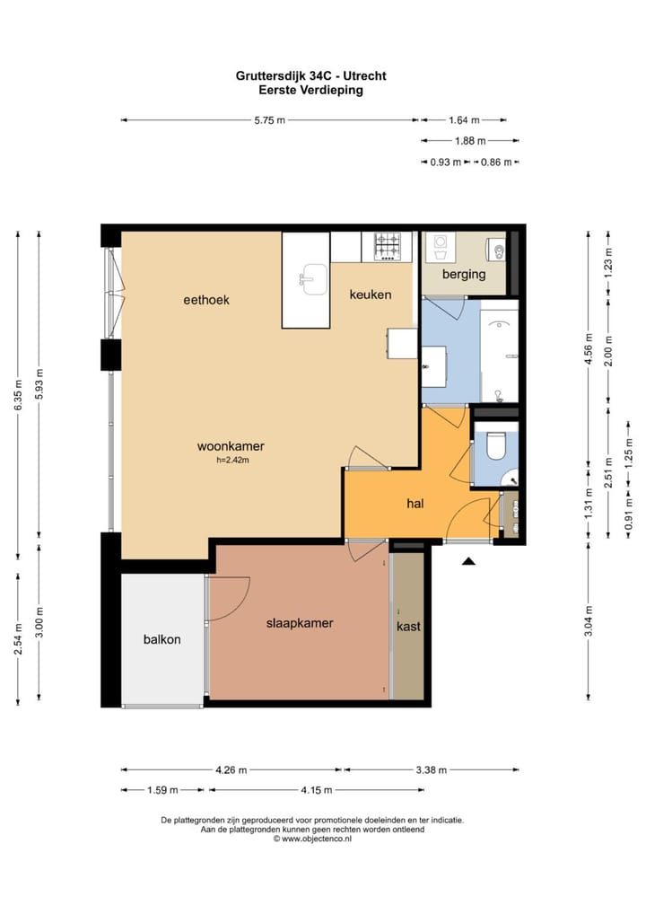 Foto 25 van Gruttersdijk 34-C