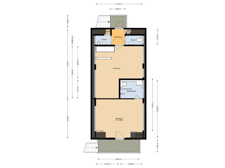 Garage - Eerste verdieping