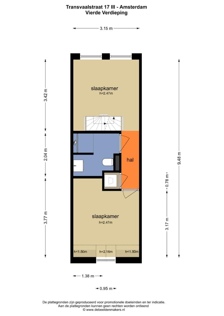 Foto 36 van Transvaalstraat 17-3