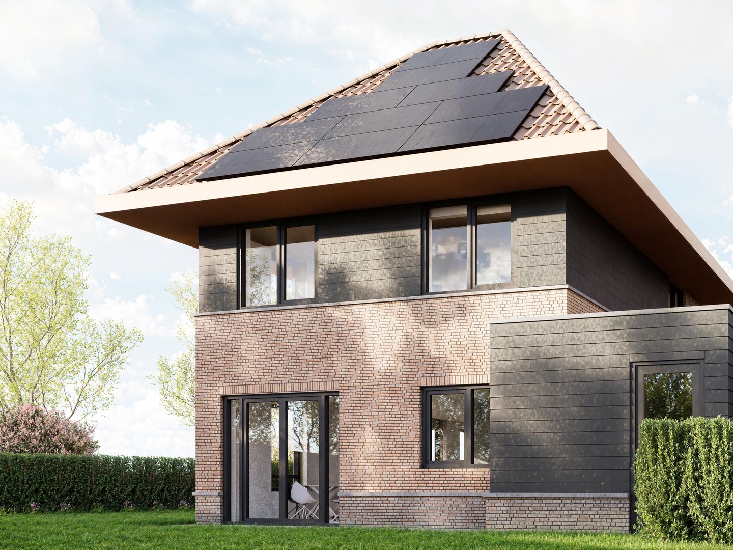 Foto 4 van 3 vrijstaande woningen (Bouwnr. 1 A)