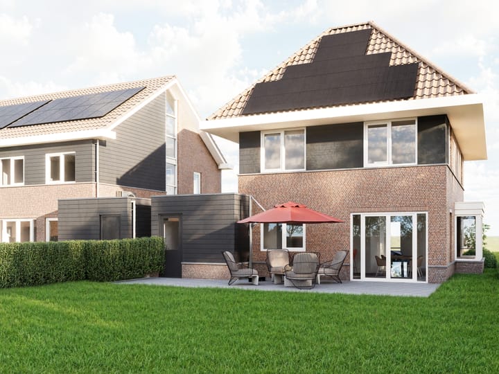 Foto 2 van 3 vrijstaande woningen (Bouwnr. 9 I)