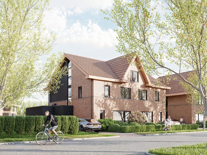 Foto 3 van Twee-onder-één kap woningen (Bouwnr. 2 B)