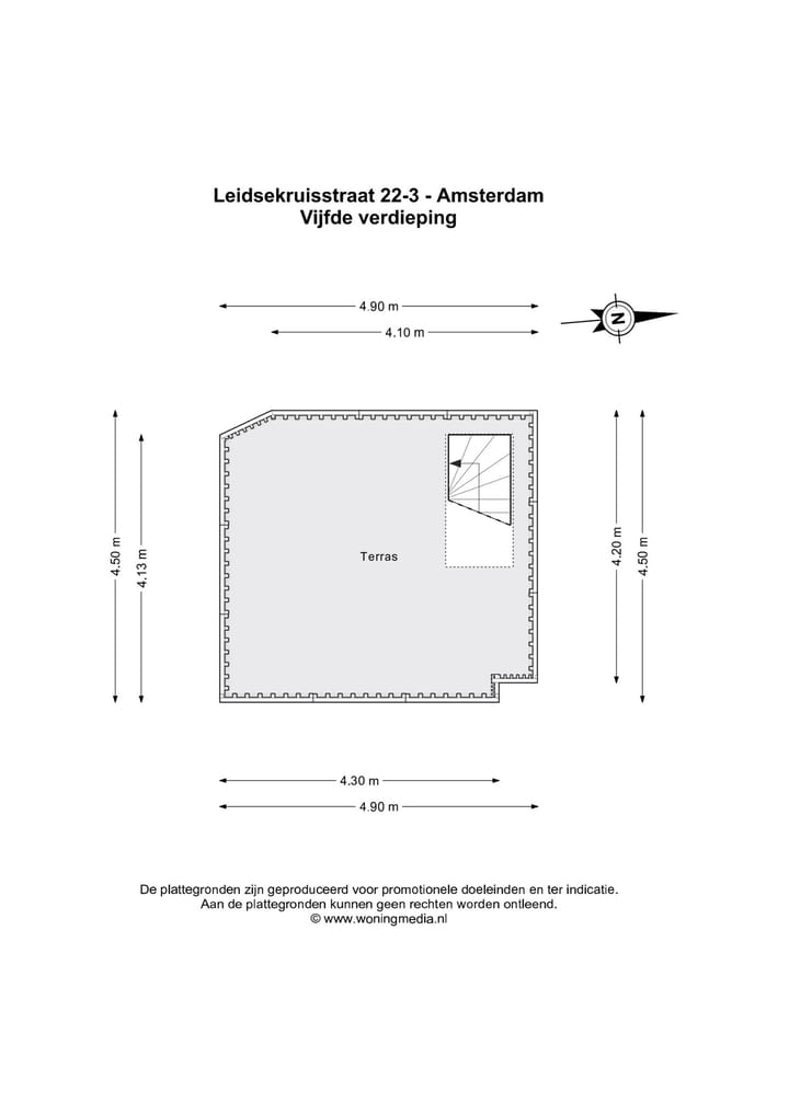 Foto 22 van Leidsekruisstraat 22-3