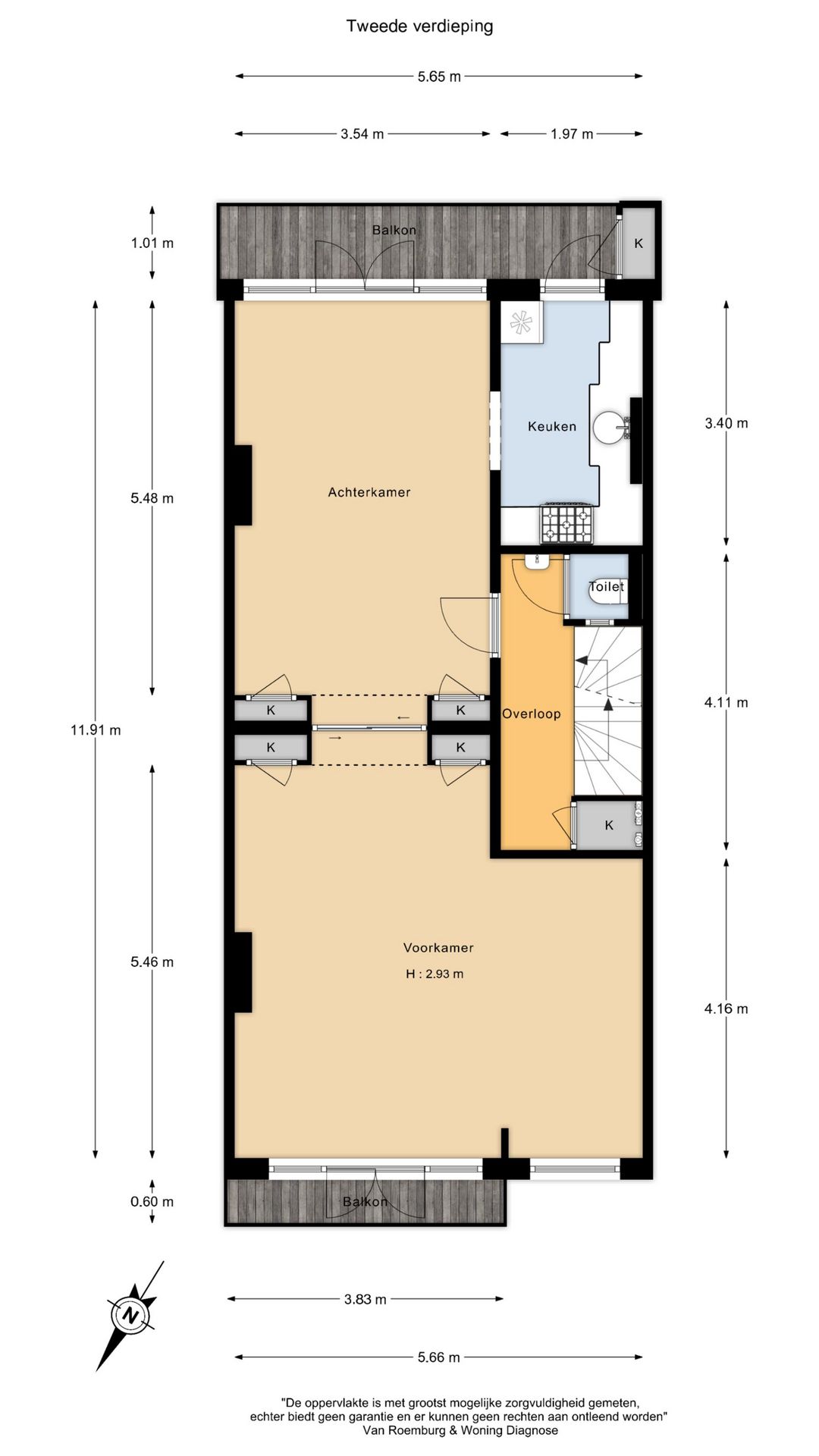 Foto 44 van Valeriusstraat 39-2