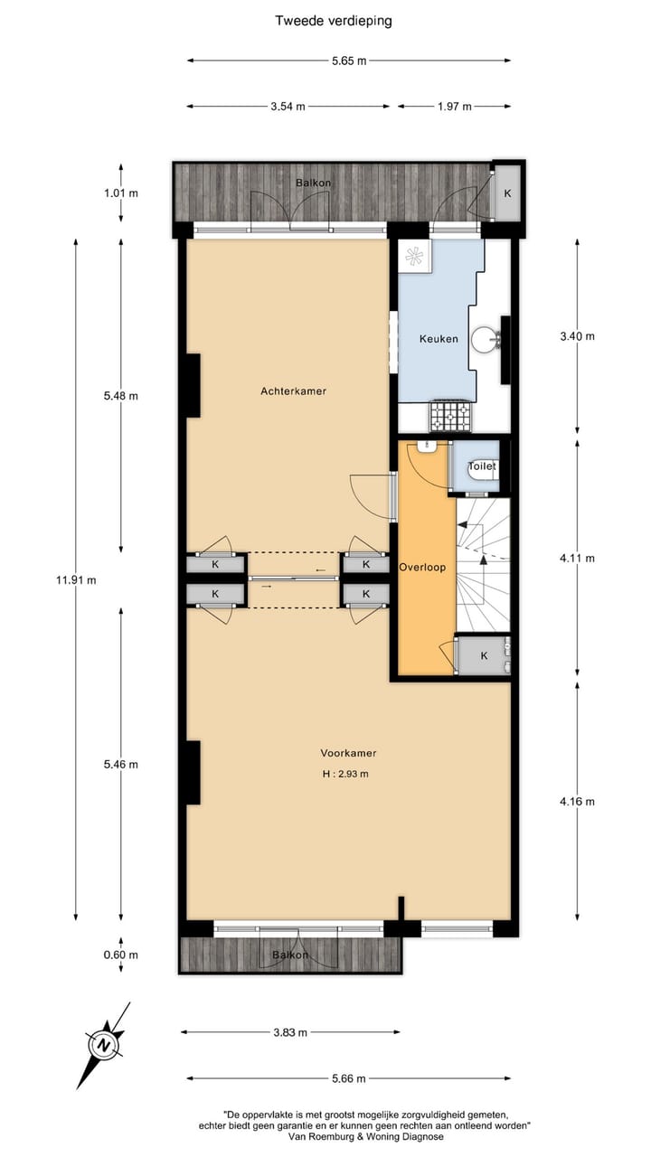 Foto 44 van Valeriusstraat 39-2