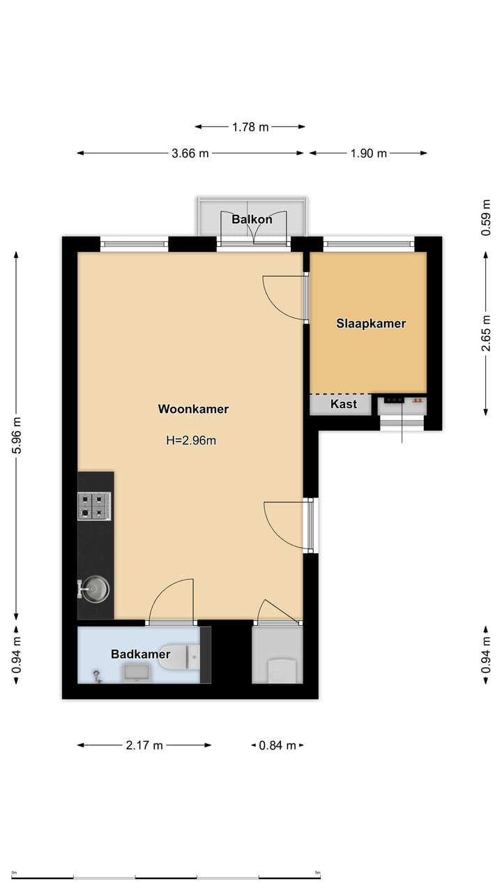 Foto 20 van Pretoriusstraat 19-D