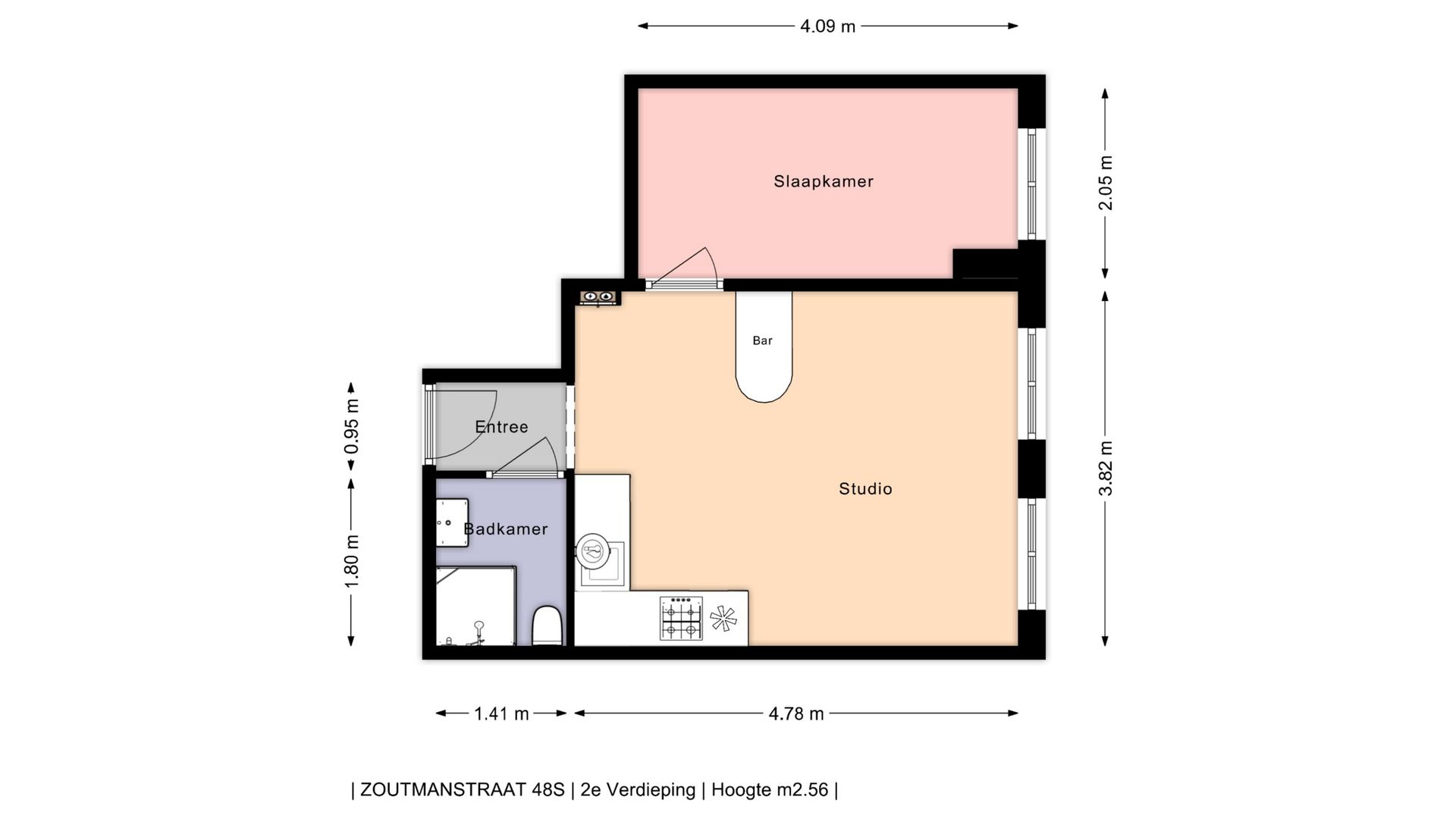 Foto 21 van Zoutmanstraat 48-S