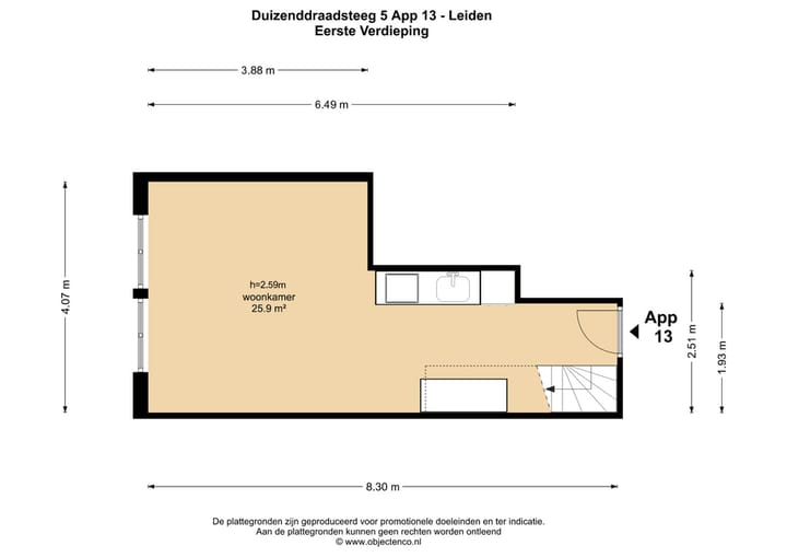 Foto 56 van Duizenddraadsteeg 5