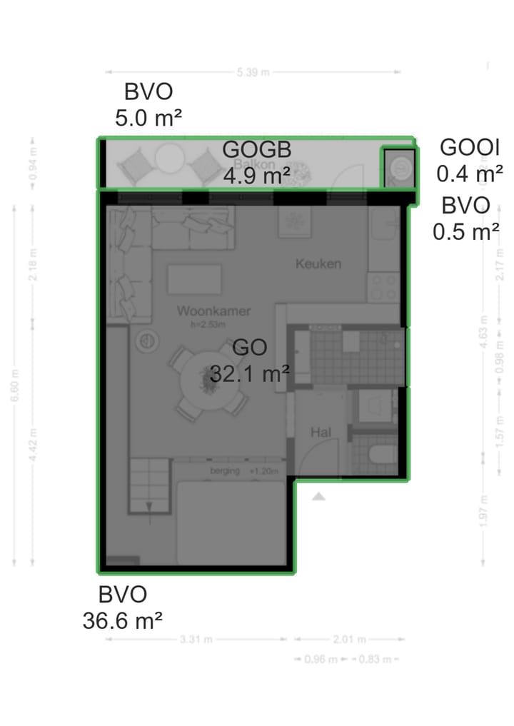 Foto 40 van Van Ostadestraat 15-2A