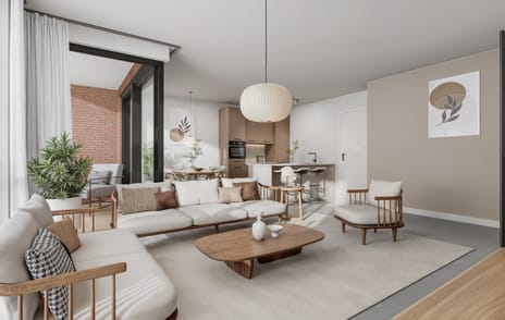 Foto van Type B Portiekflat