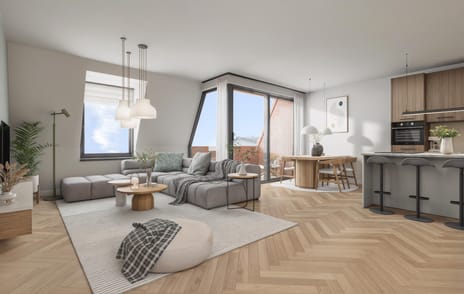 Foto van Type F Portiekflat