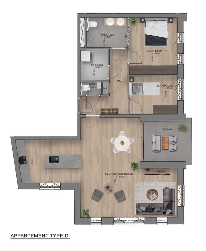 Photo 2 of Type D (Bouwnr. 8)