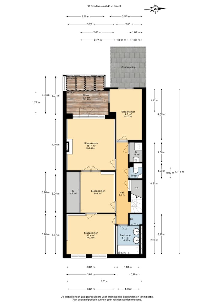 Foto 62 van F.C. Dondersstraat 48