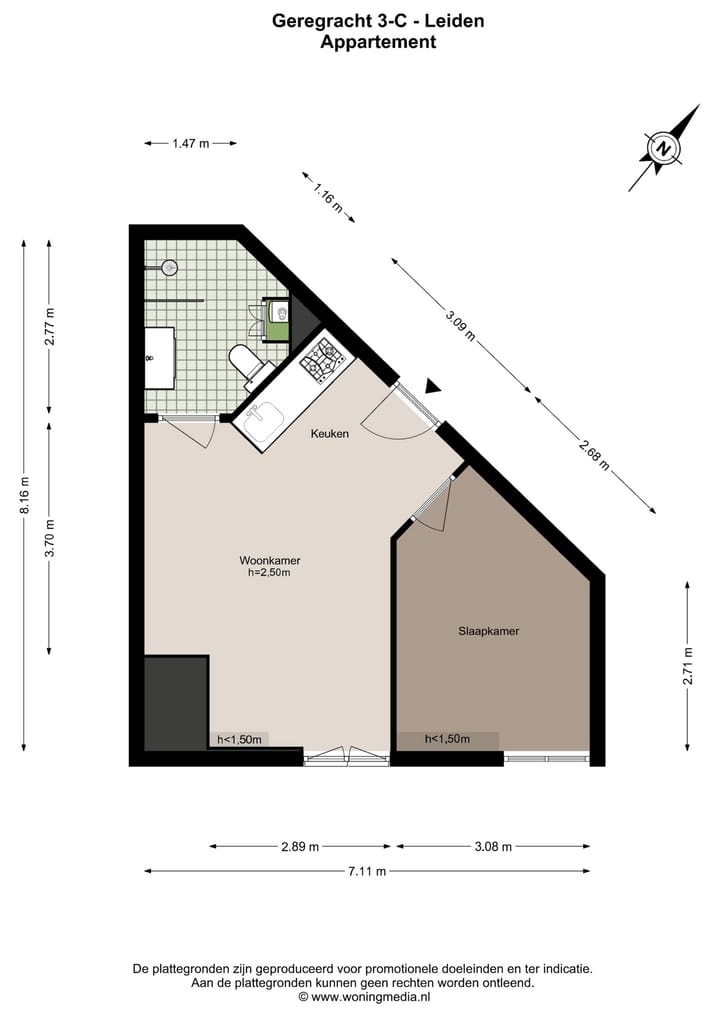 Foto 15 van Geregracht 3-C