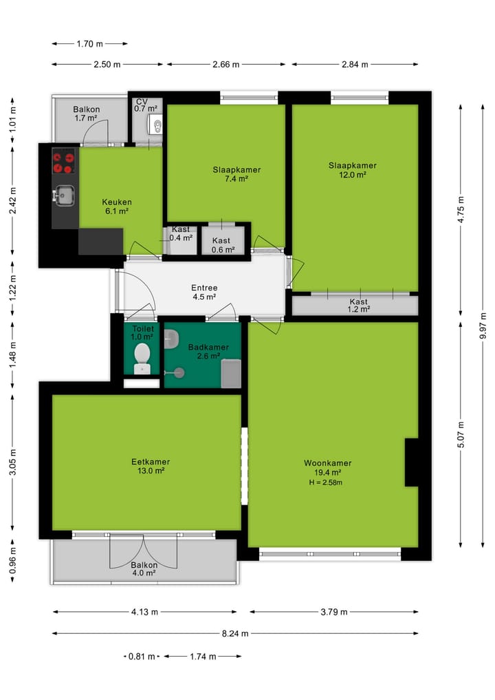 Foto 34 van Haydnstraat 10-B