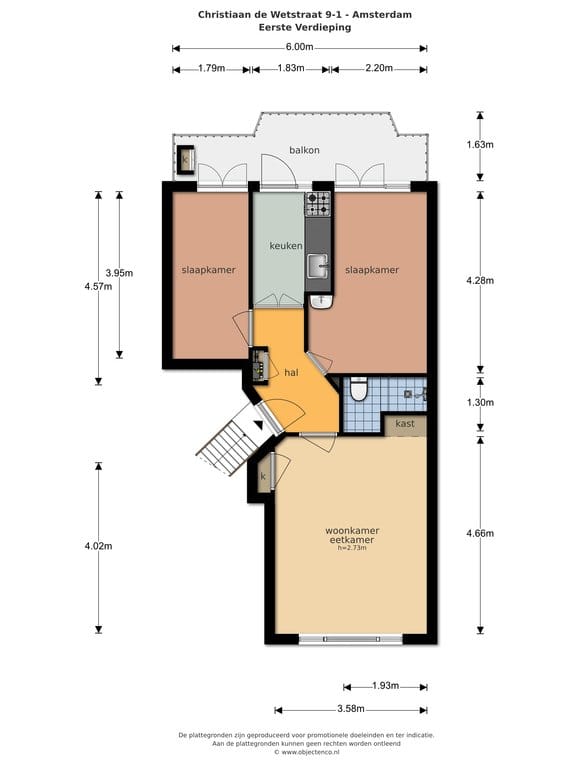 Photo 24 of Christiaan de Wetstraat 9-1