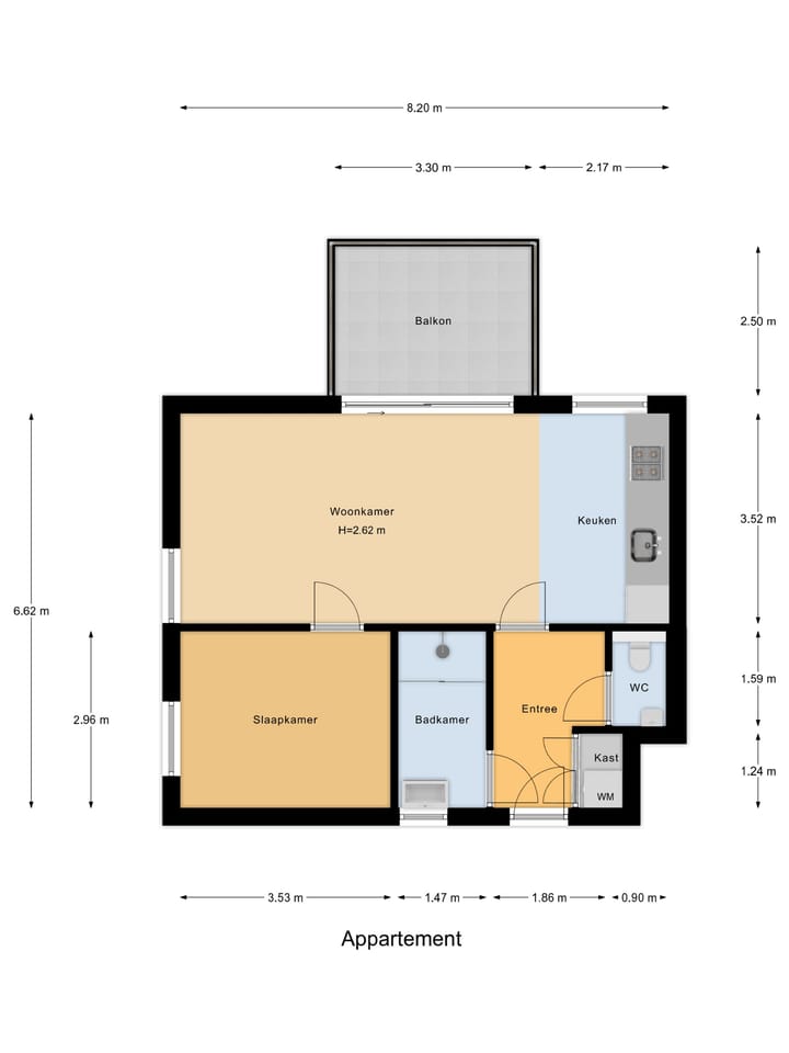 Foto 32 van Van Esveldstraat 31-22