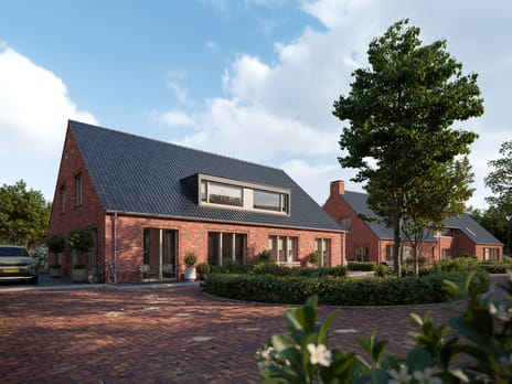 Foto van Twee-onder-één-kap woningen - aan het erf 2-onder-1-kapwoning