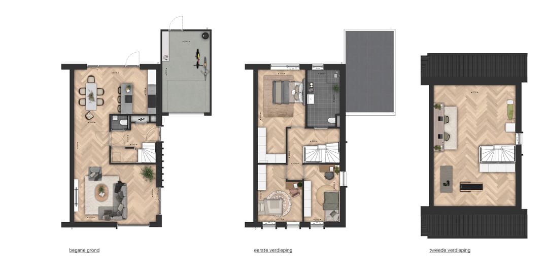 Photo 7 of Twee onder een kapwoning (Bouwnr. 50)