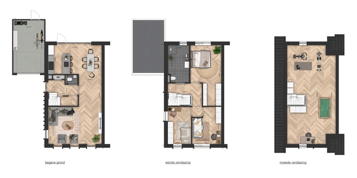 Foto 5 van Twee onder een kapwoning (Bouwnr. 52)