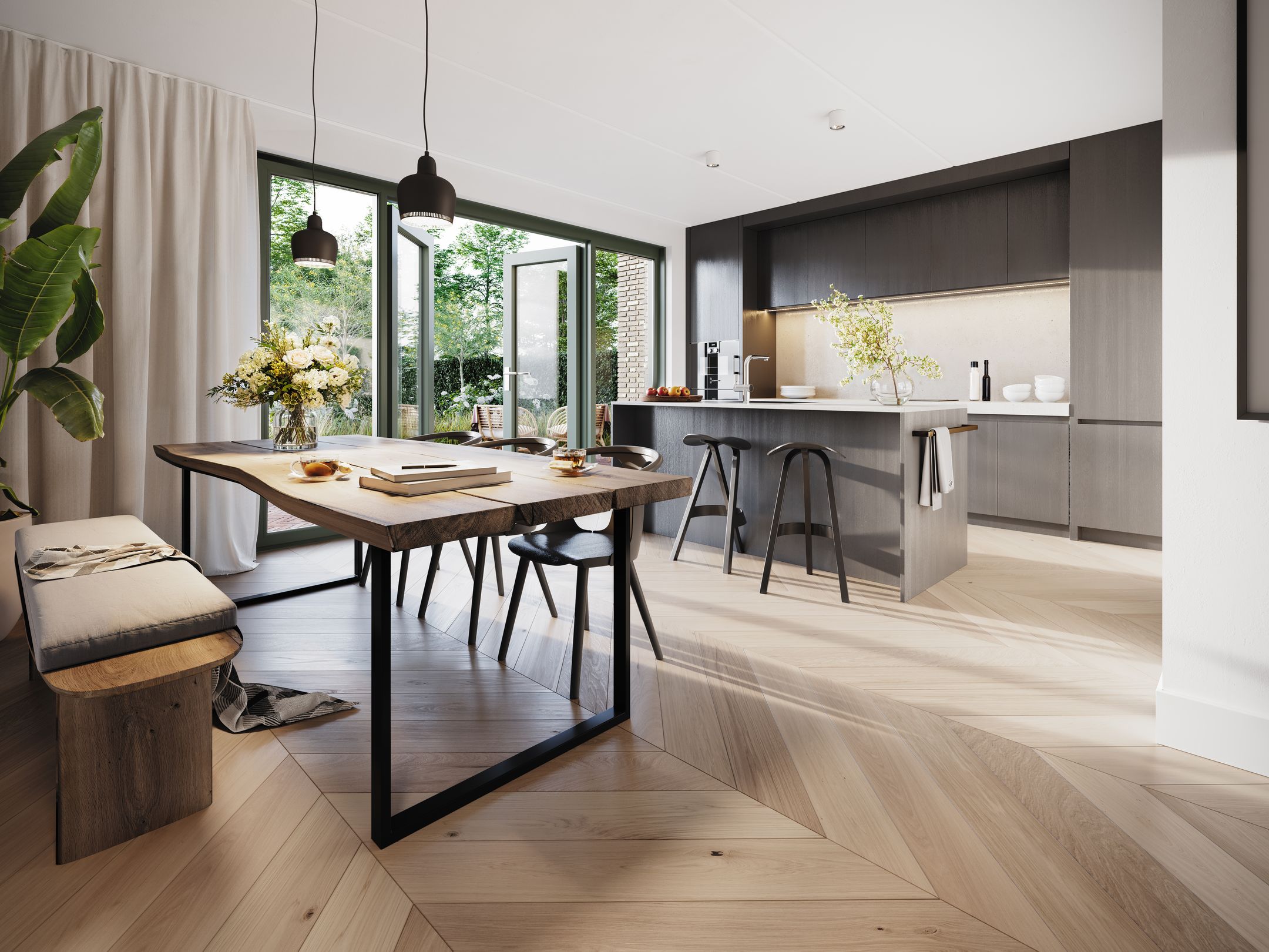 Photo 3 of Twee onder een kapwoning (Bouwnr. 55)