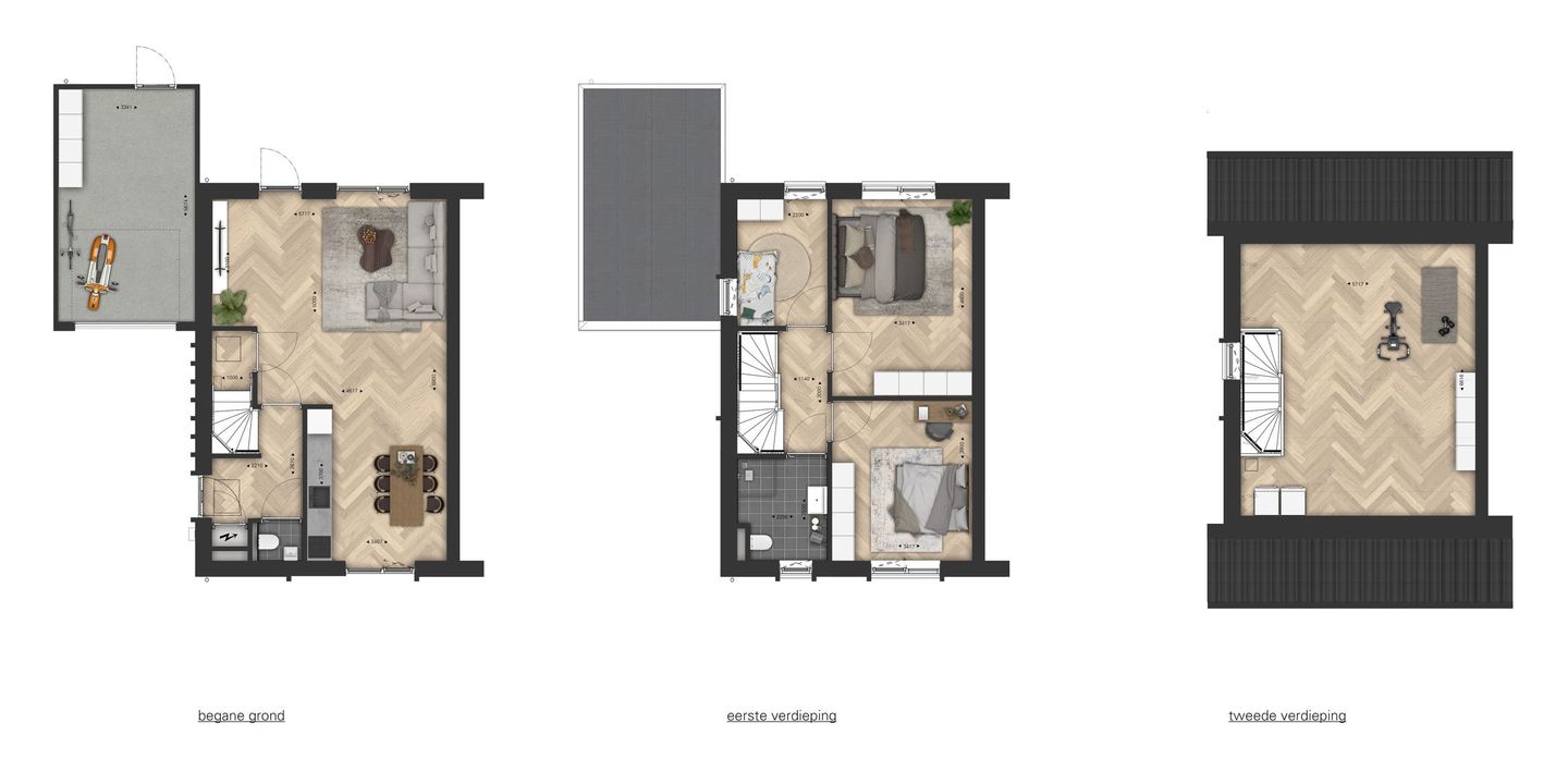 Foto 4 van Rijwoningen (Bouwnr. 58)