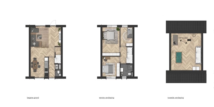 Foto 4 van Rijwoningen (Bouwnr. 60)