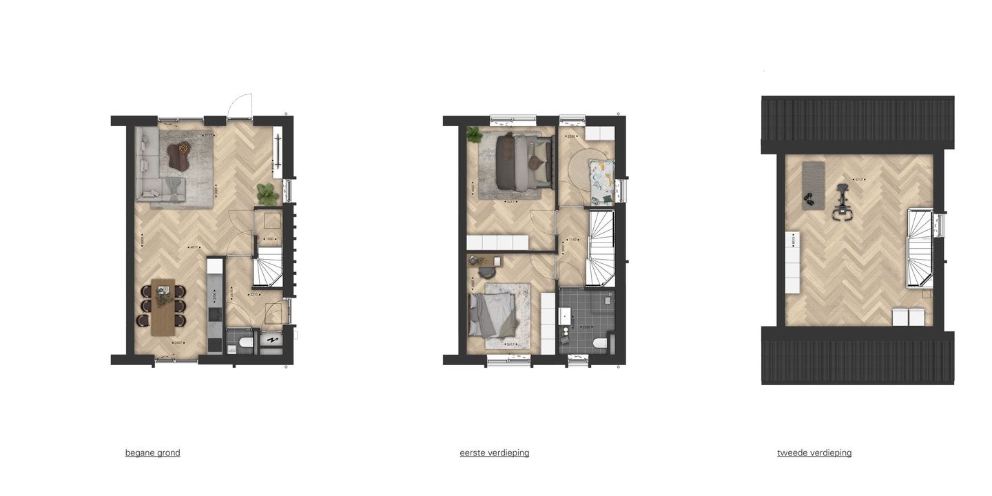 Foto 4 van Rijwoningen (Bouwnr. 61)