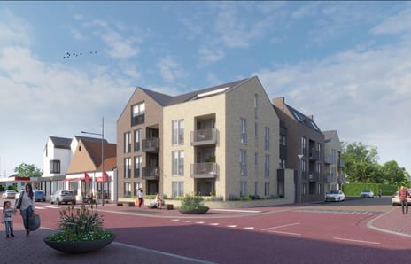 Foto van Huyze Cato appartement type C Portiekflat