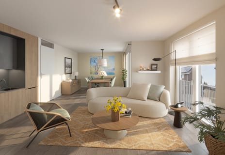 Foto van Huyze Cato appartement type F Portiekflat