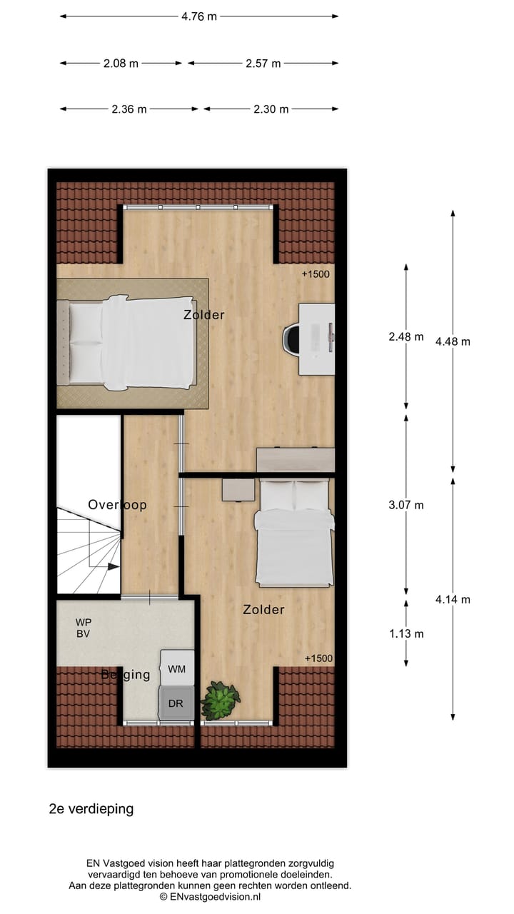 Foto 9 van Beethovenstraat 6-B