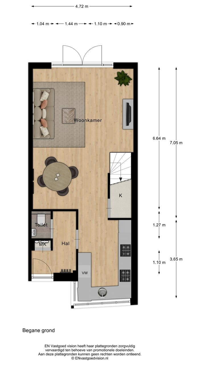 Foto 7 van Beethovenstraat 6-A