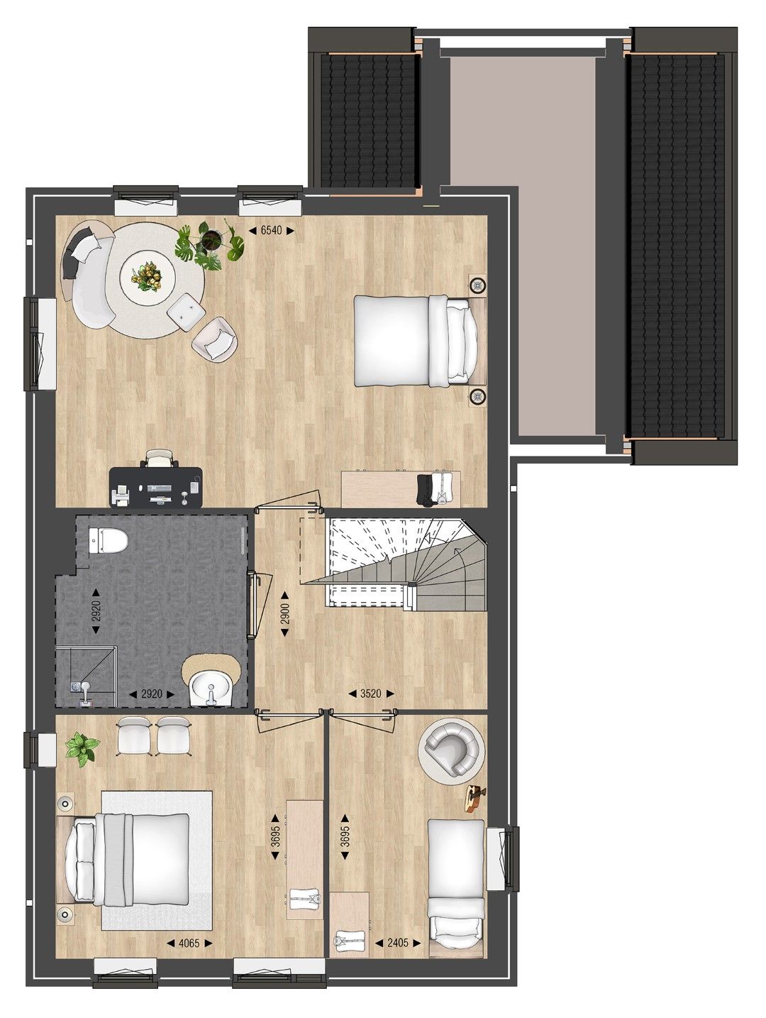 Foto 6 van Vrijstaande villa (Bouwnr. 1)